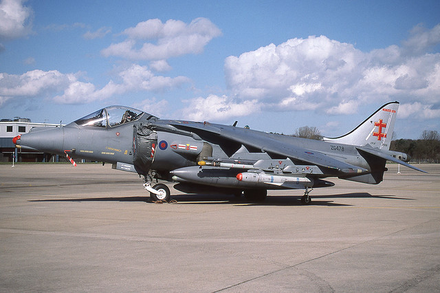 RAF - Harrier GR.9 - ZG478 [Coltishall 4.06] 90 years 41 (R) Sqn