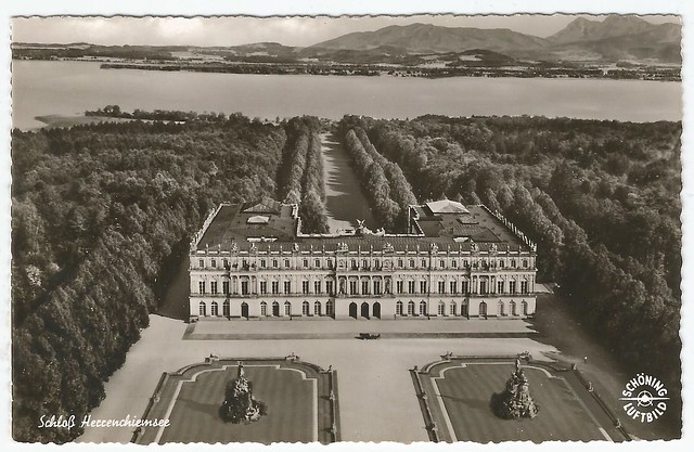 Schloss Herrenchiemsee 1950er Jahre