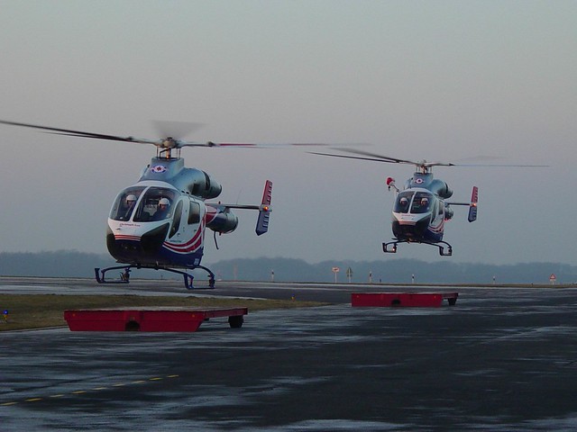 MD-900 Helicopters of Luxembourg Air Rescue