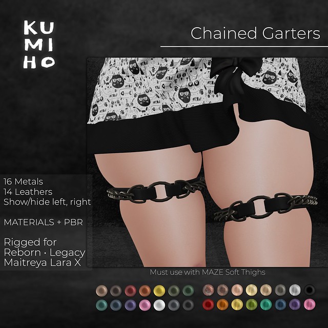 KUMIHO Chained Garters