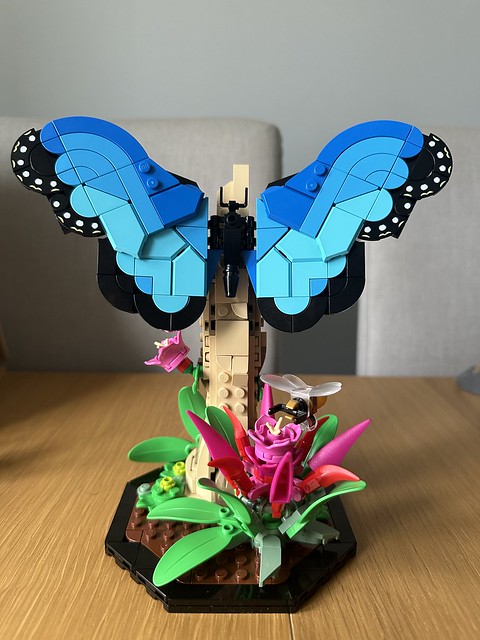 Lego Insect Collection - Blue Morpho Butterfly