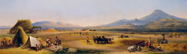 Harvest on the Roman Campagna, about 1871