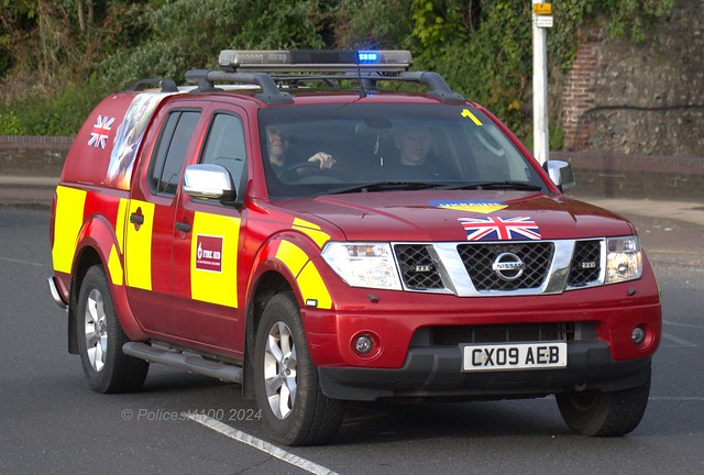 North Wales Fire & Rescue Service Nissan Navara CX09 AEB