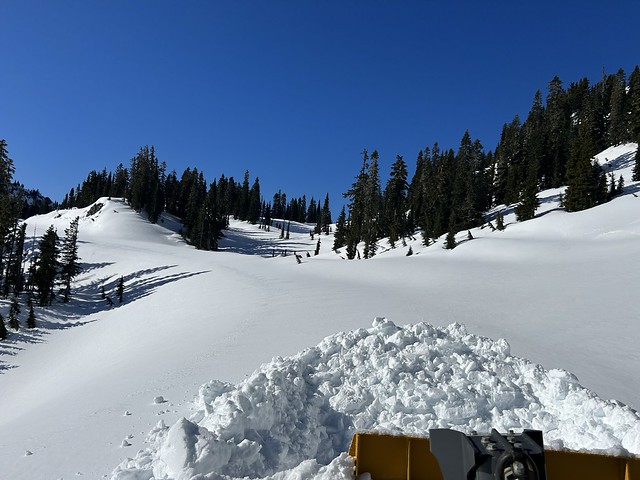 2024 Spring Clearing on SR 410 Chinook Pass
