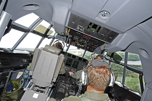 5607 - Lockheed Martin C-130J-30 Hercules - In flight, Norway