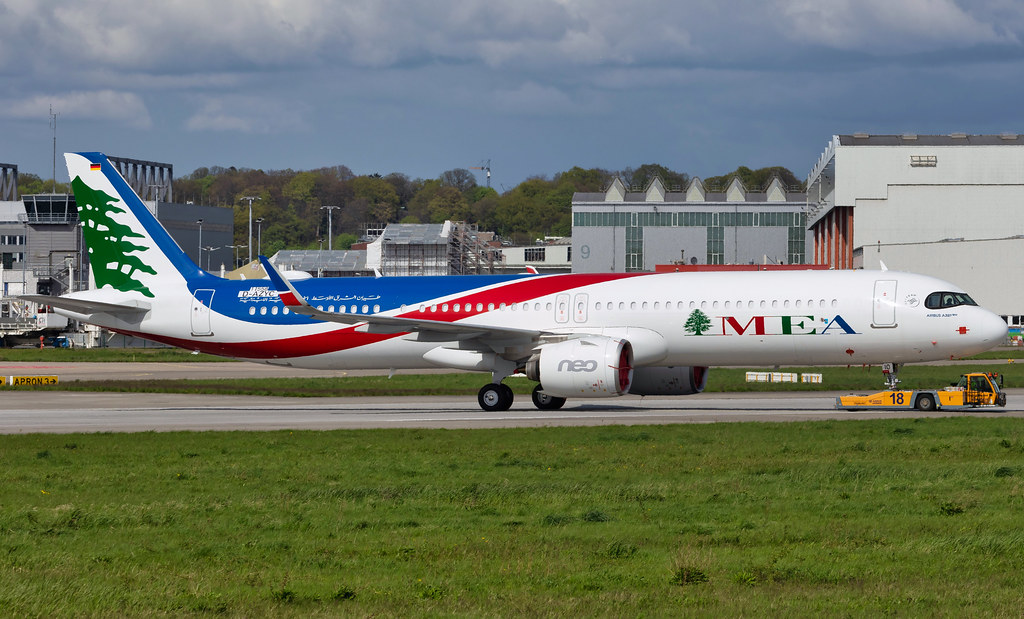 MEA A321neo D-AZYC OD-M10 MSN 11558 17.4.24 XFW