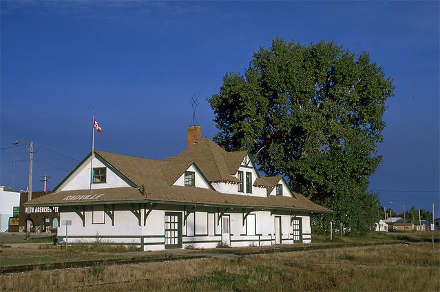 Radville Saskatchewan CP Depot