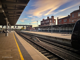 A view of Derby Station