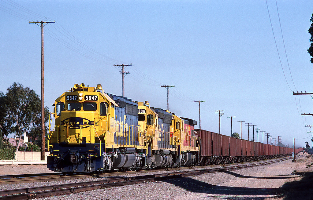 SF5847eIronsidesCA4-87 | Santa Fe 5847 was leading an empty … | Flickr