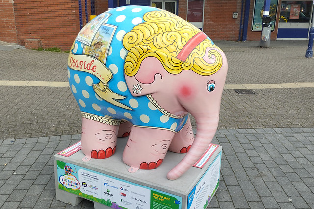 Elmer Elephant Blackpool Parade
