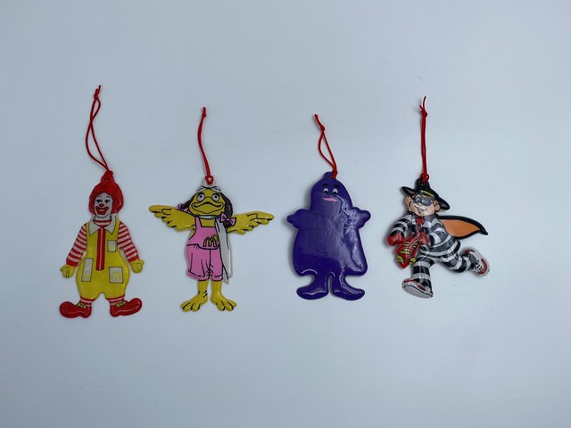 McDonald's Character Danglers - Front View - 1990