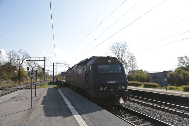 Contec Rail TME 1534 at Snekkersten station