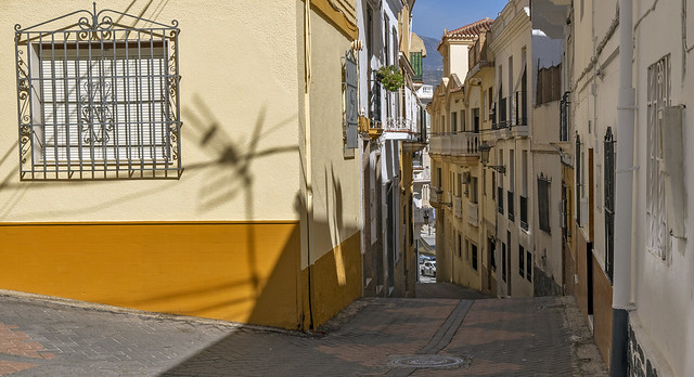 One of the many small streets.