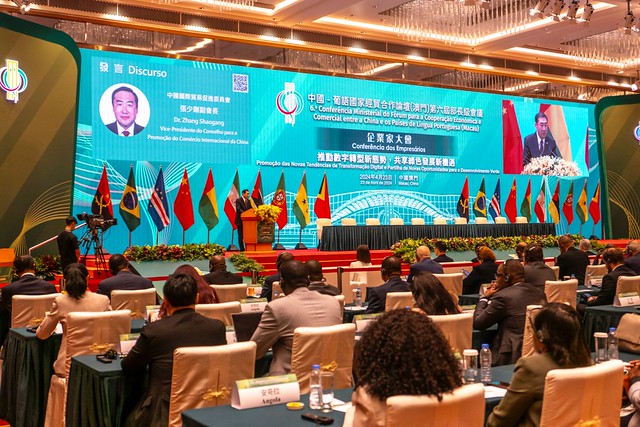 24.04 Secretário Executivo participa na 6ª Conferência Ministerial do Fórum Macau