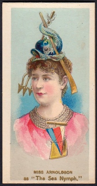 Cigarette Card - Miss Arnoldson, The Sea Nymph