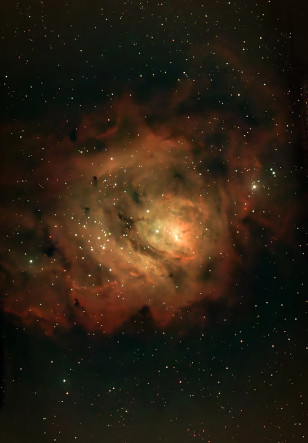 M8  (Lagoon Nebula) with Seestar S50.