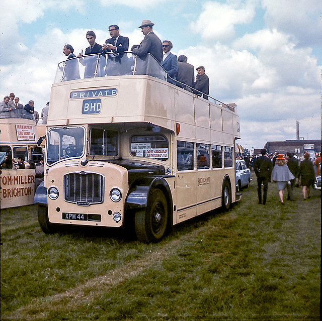 02023 - Brighton Hove & Disrict 44 (XPM 44) - Epsom Downs (Derby Day) - 4 Jun 1969