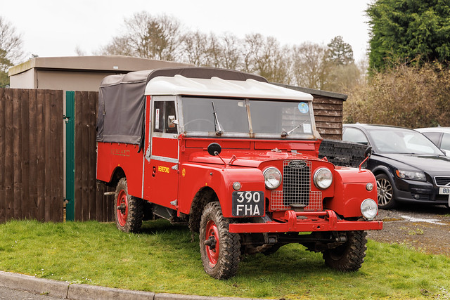 Midland Red Land Rover, Wythall, March 2024