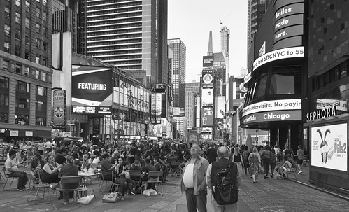 Times Square Il est temps de prendre un verre sur Times Square. 