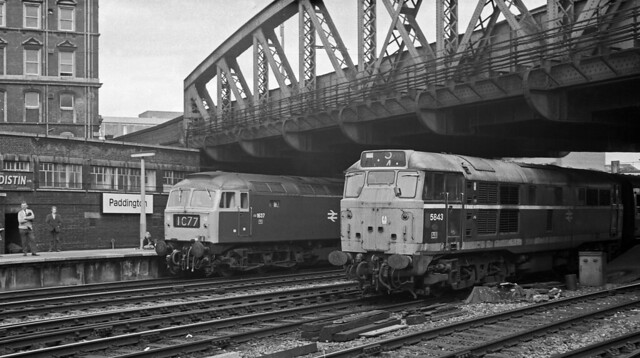 A day photographing at Paddington June 1973.