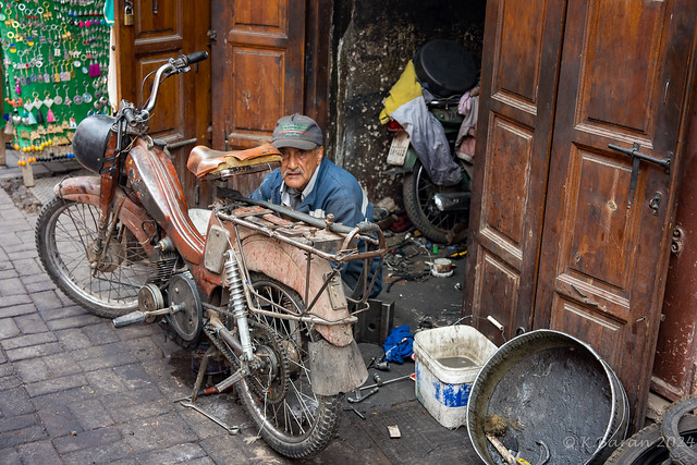 Marrakech Moped