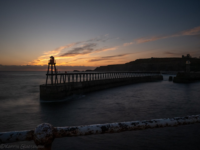 East Pier and Whitby Abbey