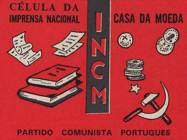 Partido Comunista Português - autocolante