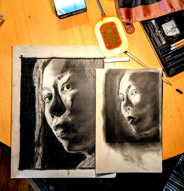 3. attempt of a charcoal drawing