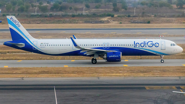 Indigo Airbus A321NEO VT-ILI Hyderabad (HYD/VOHY)