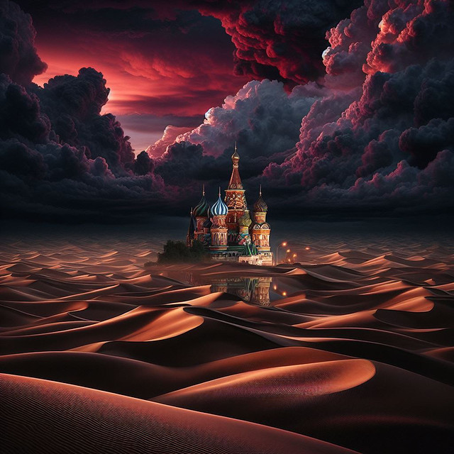 Saint Basil's Cathedral in the Desert-90