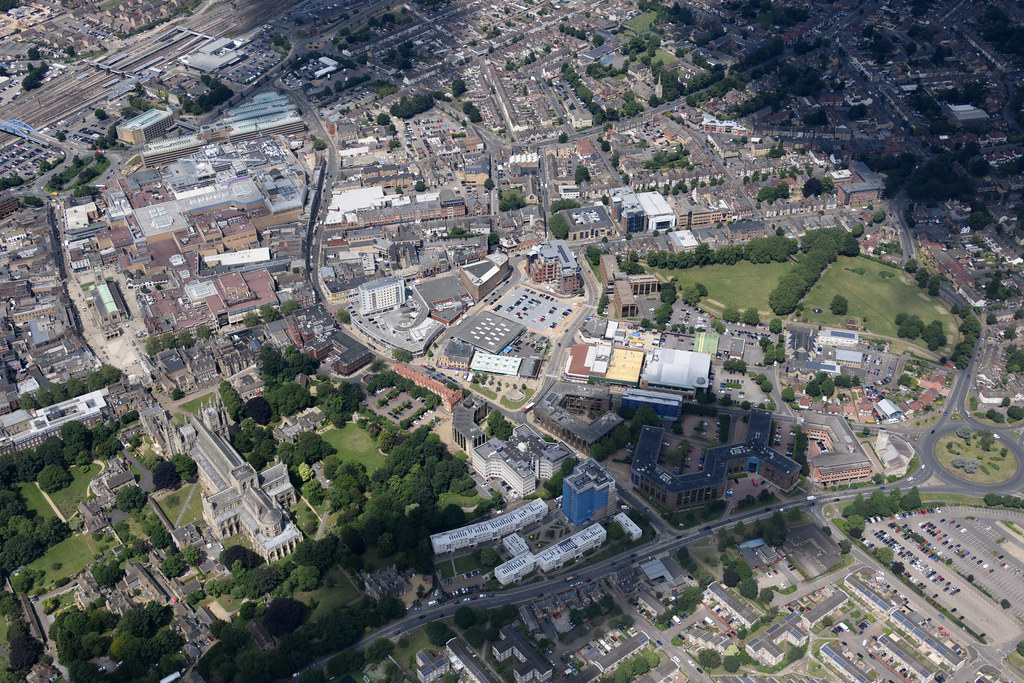Aerial image - Peterborough