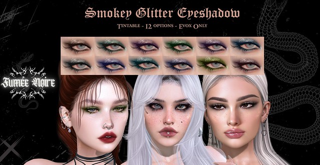 FUMEE NOIRE Smokey Glitter Eyeshadow