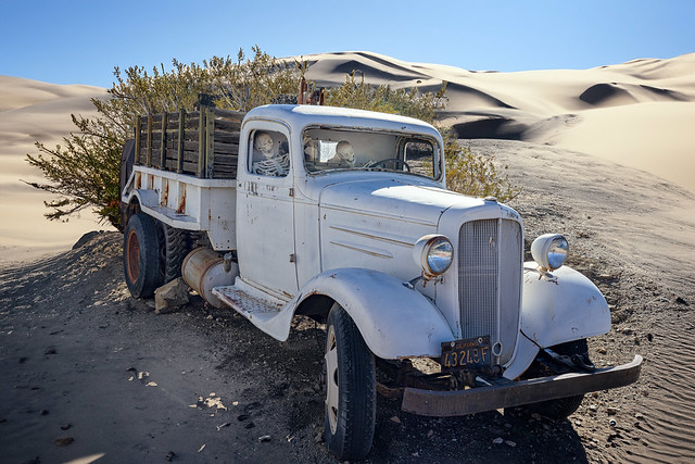 A Truck in the Desert