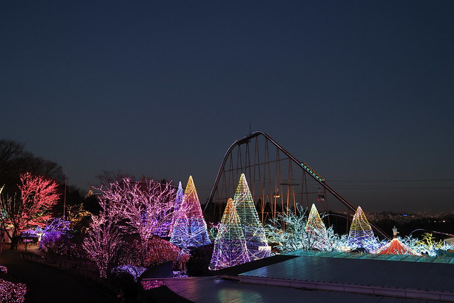 Yomiuri Land “Jewellumination” in 2022 January: 6