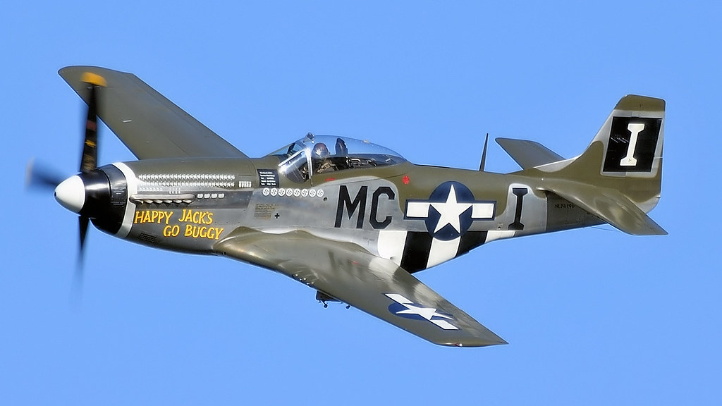 North American P-51D Mustang NL74190 Happy Jacks Go Buggy USAF 44-74452 N74190