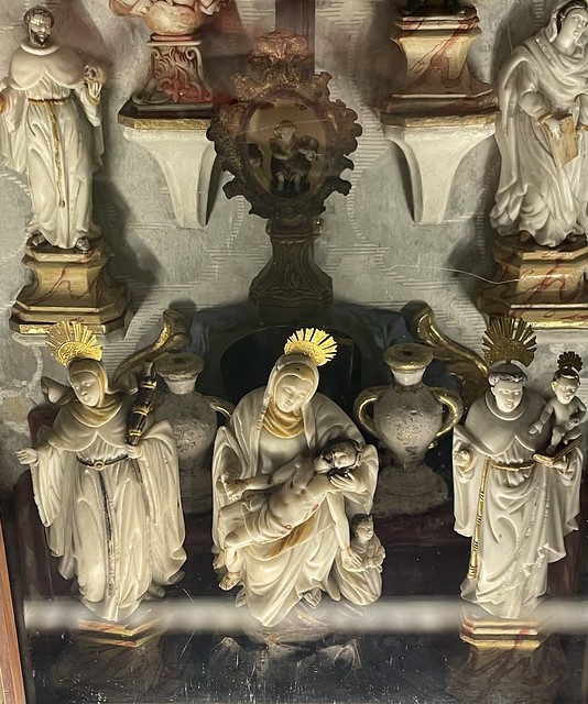 Oratório - Sala das Colunas - Arte sacra barroca - acervo do Museu Mineiro