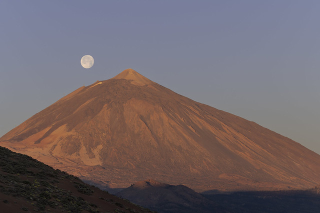 El Teide y La Luna