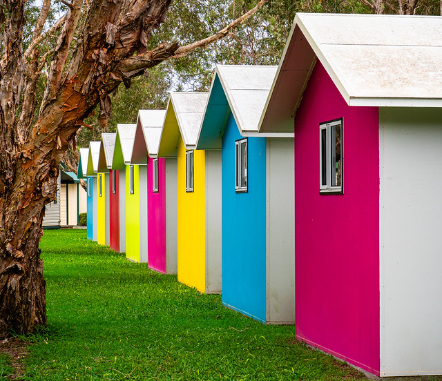 Coloured Cabins