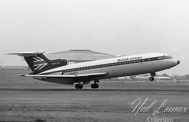 Hawker Siddeley Trident 2E G-AVFO BEA - British European Airways.