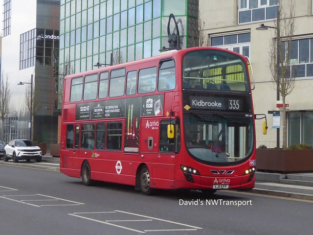 Arriva London, HV044 [LJ11EFP] - North Greenwich (06/01/24)