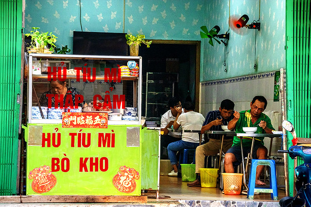 Noodle restaurant on Ba Cu at 7 03AM on 4-22-24--Vung Tau copy