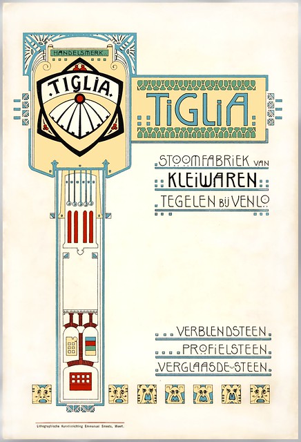 Tiglia, Stoomfabriek van Kleiwaren, Tegelen bij Venlo.