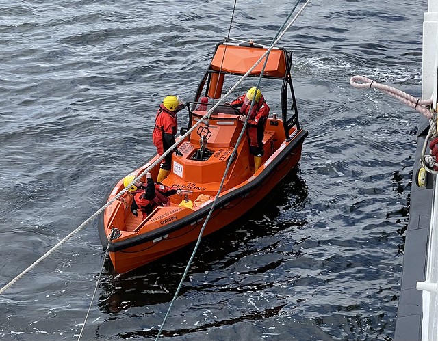 Rescue off the Isle of Arran Scotland