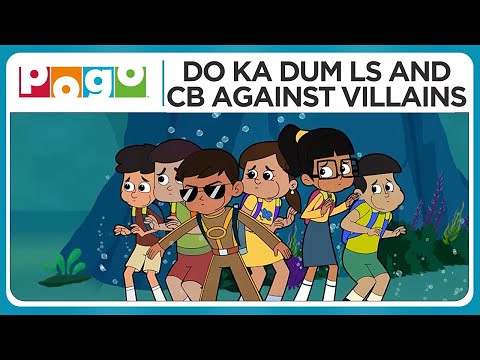 Do Ka Dum Little Singham and Chhota Bheem Against Villains Compilation | POGO