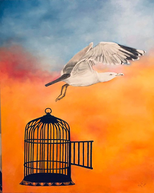 “A seagull was flying… it was flying… it was Freedom…” – Rosa Coelho