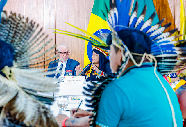 25.04.2024 - Encontro com lideranças e coordenadores de organizações indígenas