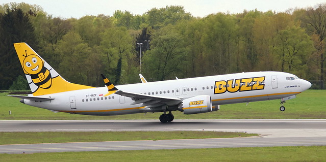 BUZZ, SP-RZF,MSN 62318,Boeing 737-8MAX 200, 21.04.2024,HAM-EDDH, Hamburg