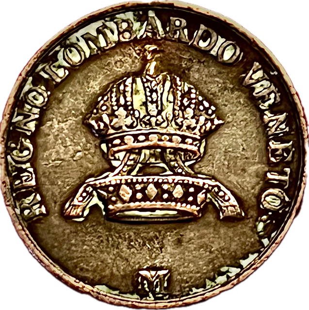 Kingdom of Lombardy-Venetia - 1 centesimo - REGNO LOMBARDO VENETO - M - 1822