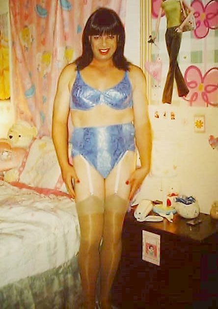 Blue Panty & Bra Set - Throwback Thursday