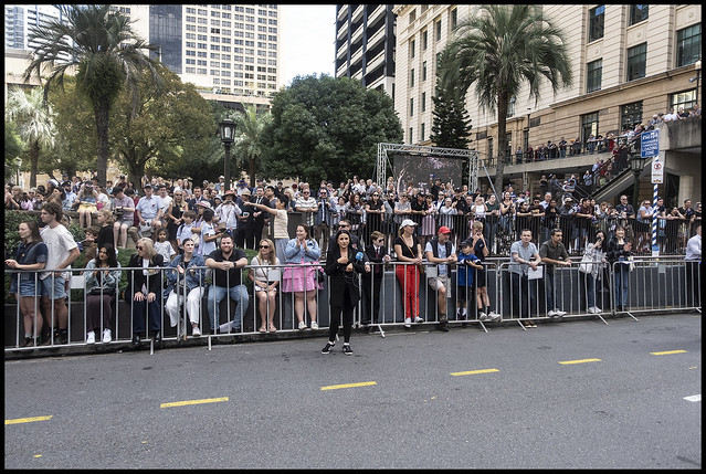 ANZAC Square public during Parade 2024=